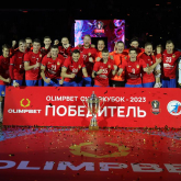 ЦСКА впервые выиграл Суперкубок России, победив «Чеховских медведей»